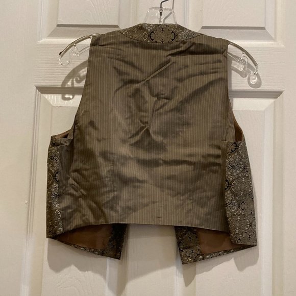 Emanuel Pattern Vest, Medium, gold, black - Picture 3 of 3